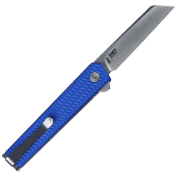 CRKT Microflipper Knife Blue 12C27 Steel