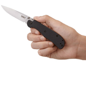 CRKT Offbeat 2 GRN Handle Folding Knife