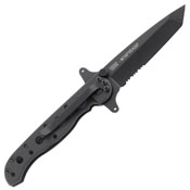 CRKT M16-10KSF Tanto EDP Finish Blade Half Serrated Knife