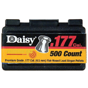 Daisy .177 Cal. Flat Pellets - 500 Pellet Box