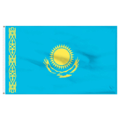 Flag-Kazakhstan 3 ft x 5 ft