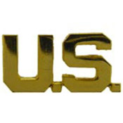 Eagle Emblems 1 Inch U.S. Letters Pin