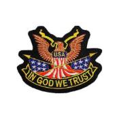 Patch-Usa Eagle In God