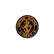 Usn Logo 3-1/4 Inch Patch