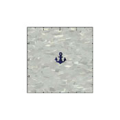 Anchor 0.75 Inches Blue Patch