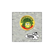 Foursome Toys Rastafarian Smiley Face 2 Inches Patch