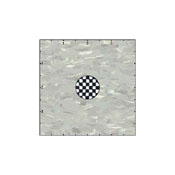 1 Inches Checkered Patch