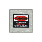 Danger Use Caution Patch