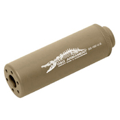 G&G SS-100 Desert Tan Mock Suppressor - 14mm CW