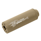 G&G SS-100 Desert Tan Mock Suppressor - 14mm CW