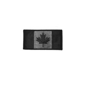 Large Black Canada 3 38 X 2 Inch Iron On Patch