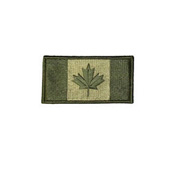 Large Black Canada 3 38 X 2 Inch Iron On Patch