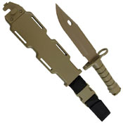 Dummy M16 Bayonet Plastic Knife w/ Scabbard