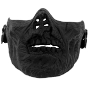 Zombie Skull Half Mask - TPU Plastic