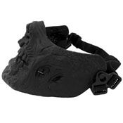 Zombie Skull Half Mask - TPU Plastic