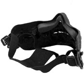 Zombie Skull Half Mask - TPU Plastic