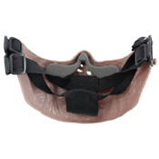 Zombie Skull Half Mask - TPU Plastic