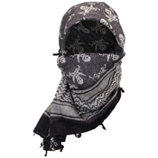 Skull Print Shemagh Tactical Scarf