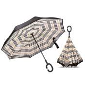 Inverted Umbrella w/ C-Shaped Handle