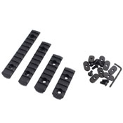 20mm 4pc KeyMod Rail Set