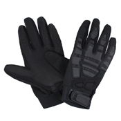 Rubberized Tactical Padded Gloves