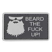 PVC Beard the Fuck Up Patch