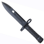 Kantas G.I. Type Stainless Steel M-9 Bayonet With Scabbard