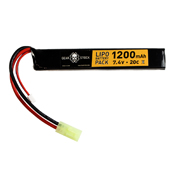 Stick LiPo Battery - 7.4V 1200mAh Small Tamiya Connector