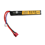 Deans Connector Stick LiPo Battery - 7.4V 