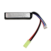 Stick LiPo Battery - 11.1V 600mAh Mini Tamiya Connector