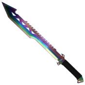 Double Edge Black Sawback Fantasy Machete