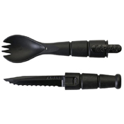 Ka-Bar 9909 Grilamid Tactical Spork - Black