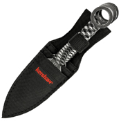 Ion Black-Oxide Black Wash Finish 3 Pcs Throwing Knife Set