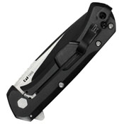 Showtime Black-Oxide Coated Steel Handle Folding Knife