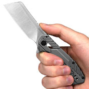 Kershaw Static Plain Edge Blade EDC Folding Knife