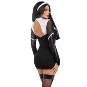 Holy Hottie Nun 2 Piece Costume Set