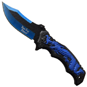Dark Side Blades 3Cr13 Steel Plain Edge Folding Knife