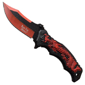 Dark Side Blades 3Cr13 Steel Plain Edge Folding Knife