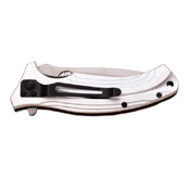 Elk Ridge Cut Out Logo Satin Blade Folding Knife