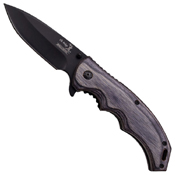 Elk Ridge Pakkawood Handle Folding Blade Knife