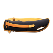Elk Ridge Stainless Steel Handle w/ Overlay Folding Knife