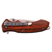 Elk Ridge ER-A160 Pakkawood Handle Folding Knife