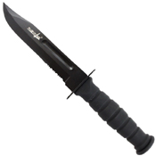 Survivor Fixed Blade Knife Serrated Edge