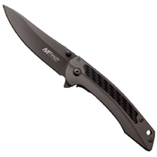 MTech USA Ball Bearing Pivot Tinite Coated Handle Folding Knife