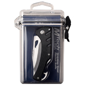 MTech USA G10 Handle Folding Knife w/ Waterproof Case