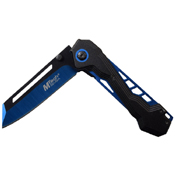 MTech USA A1057 Electro-Plated Liners Folding Knife