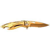 MTech USA A705 Aluminum Handle Folding Knife