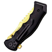 Mtech Xtreme Gold Folding Knife