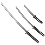 Master Cutlery SW-84RD-4 Samurai Sword Set