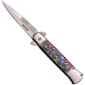 Tac-Force Titanium Coated Handle Folding Knife